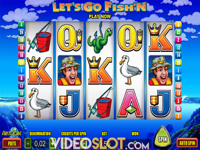 Let's Go Fishing Online Video Slot Review