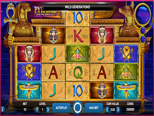 Pyramid Quest For Immortality Slot