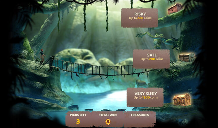 Jackpot Raider Slot Bonus Game