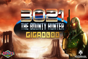 Yggdrasil 3021 The Bounty Hunter sci-fi-themed slot takes players to the future